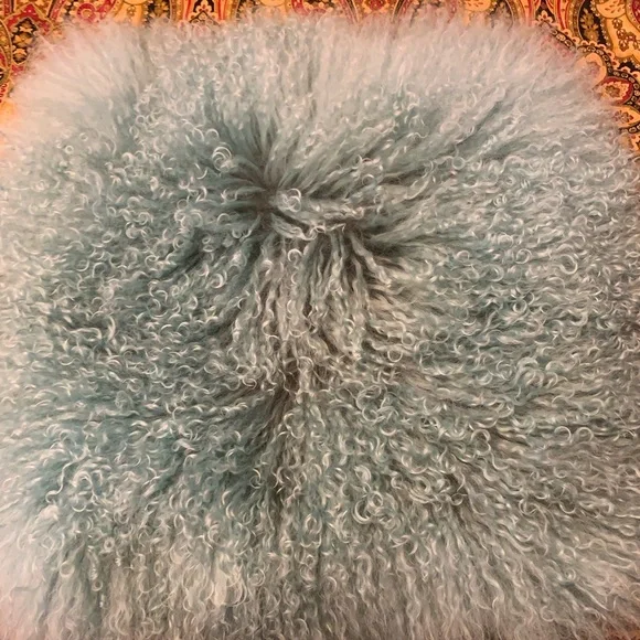 Real Lamb Fur 16 x 16 Pillow Tops (2) - Picture 5 of 5